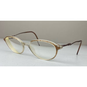 Women Marchon Tres Jolie 70 Mocha Marble 140 50-17-140 eyeglasses frames